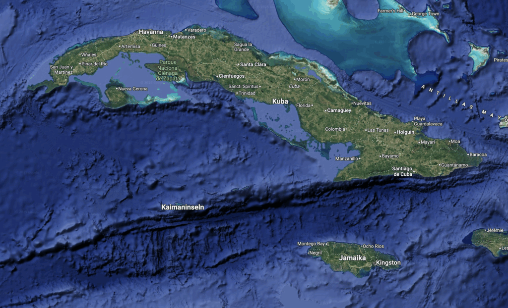 Segeln Karibik - Meilentörn - Kuba - Jamaica