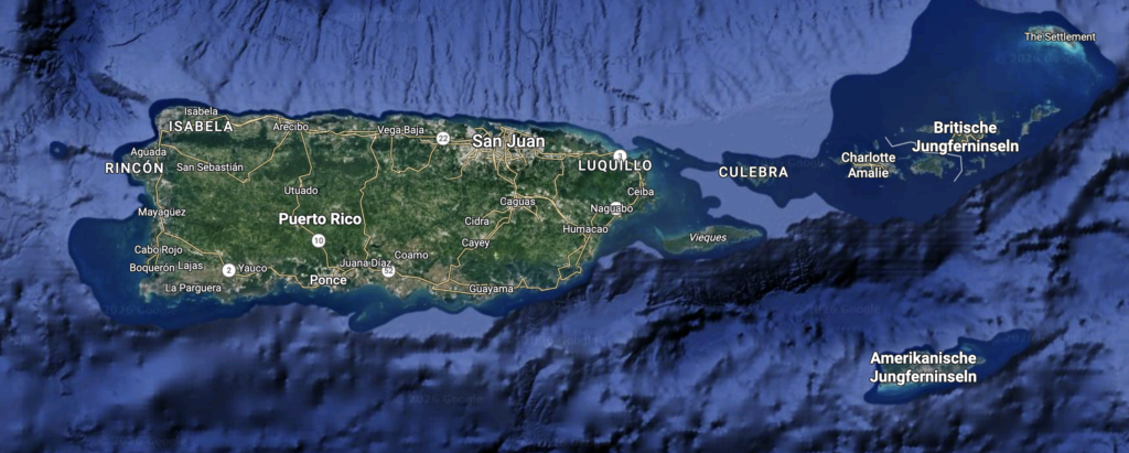 Segeln Karibik - Segeltörn - US Virgin Islands - Puerto Rico