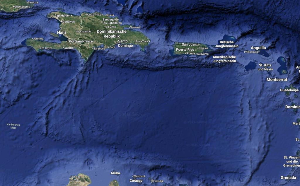 Segeln Karibik - Meilentörn - Puerto Rico - Curaçao